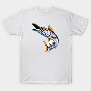 Cute Barracuda Drawing T-Shirt